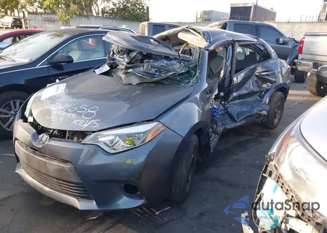 2015 Toyota Corolla L from USA, damaged, VIN 5YFBURHE7FP307732